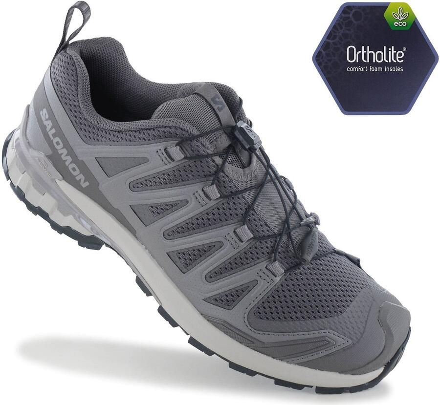Salomon XA PRO 3D V9 Heren Wandelschoenen Trail-Running Schoenen Grijs
