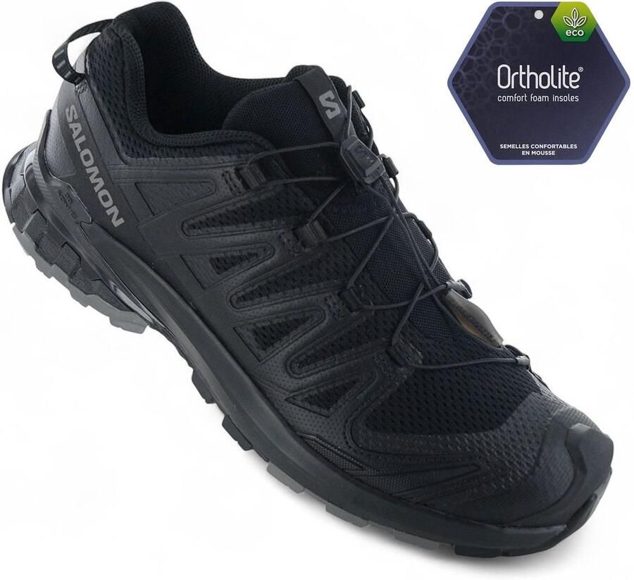 Salomon XA PRO 3D V9 Heren Wandelschoenen Trail-Running Schoenen Zwart - Foto 2