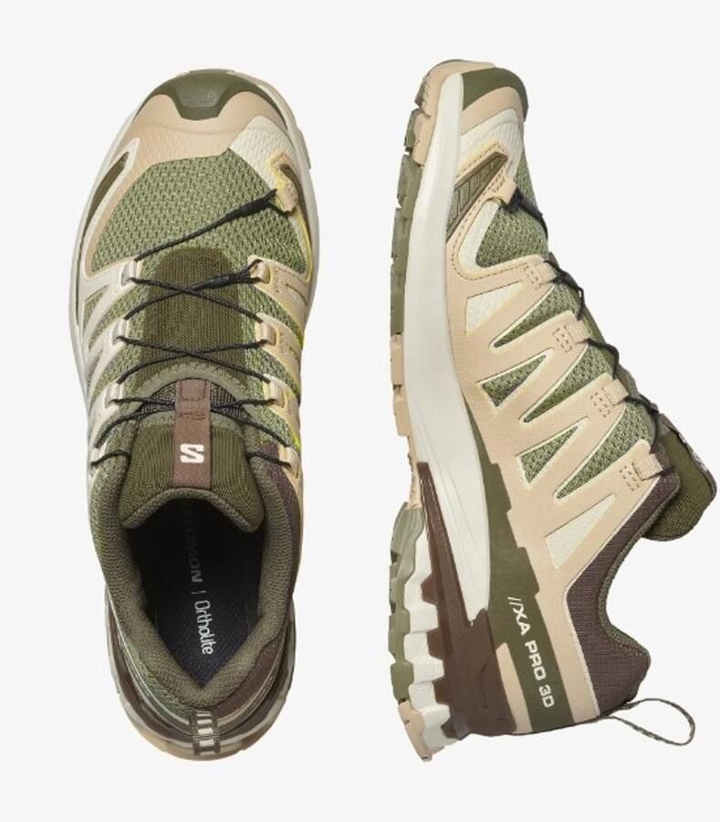Salomon XA Pro 3D V9 Multisportschoenen 2 3 olijfgroen
