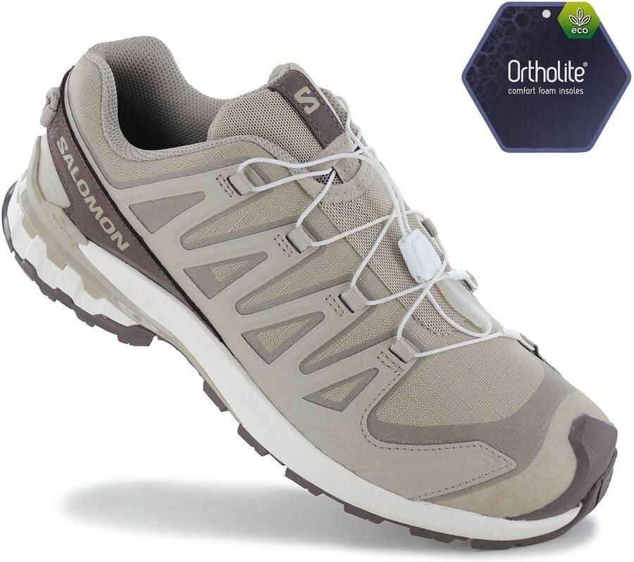 Salomon XA PRO 3D V9 Lifelong Heren Wandelschoenen Trail-Running Schoenen Beige