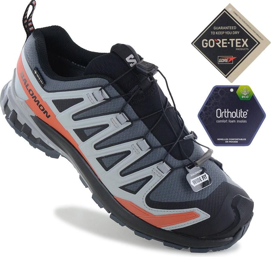 Salomon XA PRO 3D V9 WIDE GTX GORE-TEX Heren Wandelschoenen Trail-Running Schoenen - Foto 2