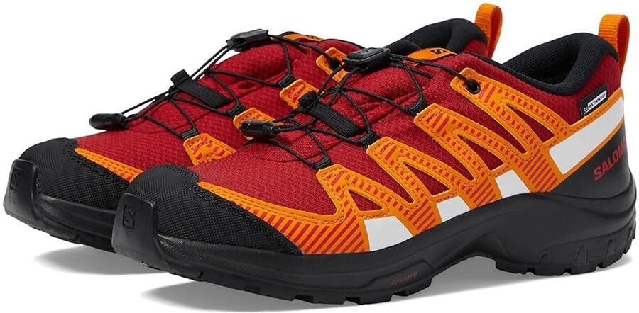 Salomon XA PRO V8 Clima ™ Waterproof Junior Wandelschoen Rood Zwart Oranje