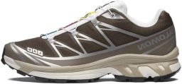 Salomon XT-6 Sneakers Earth Brown Walnut Ftw Silver Bruin Zilver XT-6 Trailrunning Unisex