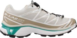 Salomon XT-6 Sneakers Rainy Day Chinchilla Dynasty Green Grijs Groen XT-6 Sportstyle Unisex