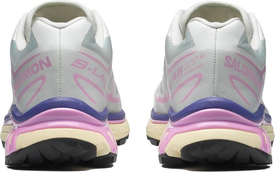 Salomon XT-6 Trailrunningschoenen 1 3 Ice Flow Orchid Bouquet Liberty Lichtblauw Roze Paars XT-6 Trailrunning Unisex Sneakers