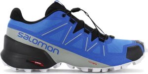 Salomon Speedcross 5 Heren Trail Running Schoenen Wandelschoenen Blauw