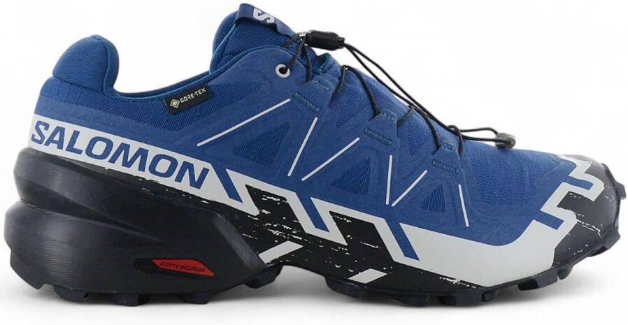 Salomon Speedcross 6 GTX GORE-TEX Heren Trailschoenen Hardloopschoenen Blauw