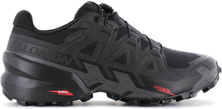 Salomon Speedcross 6 GTX GORE-TEX Heren Trail-Running Schoenen Hardloopschoenen Zwart