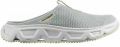 Salomon Reelax Slide 6.0 Platte sandalen Pearl Blue White Bleached Sand - Grijs