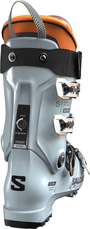 Salomon s pro alpha 120 expert line Skischoenen heren Grijslicht-Rood