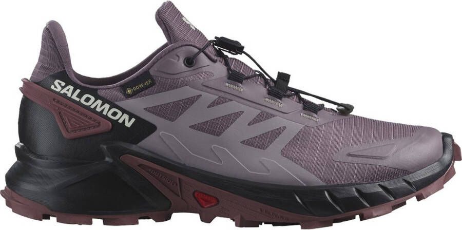 Salomon Supercross 4 Goretex Trailrunningschoenen Paars 2 3 Vrouw