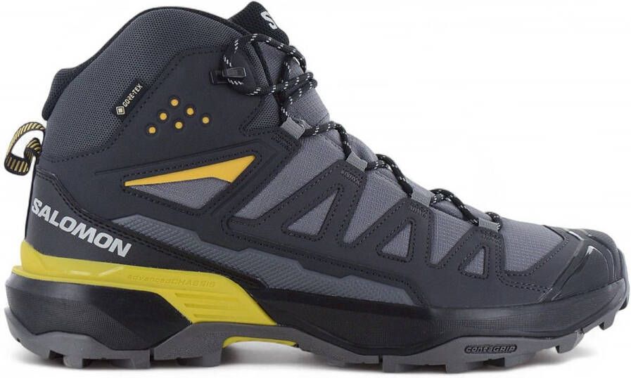 Salomon X ULTRA 360 Mid GTX GORE-TEX Heren Wandelschoenen Grijs