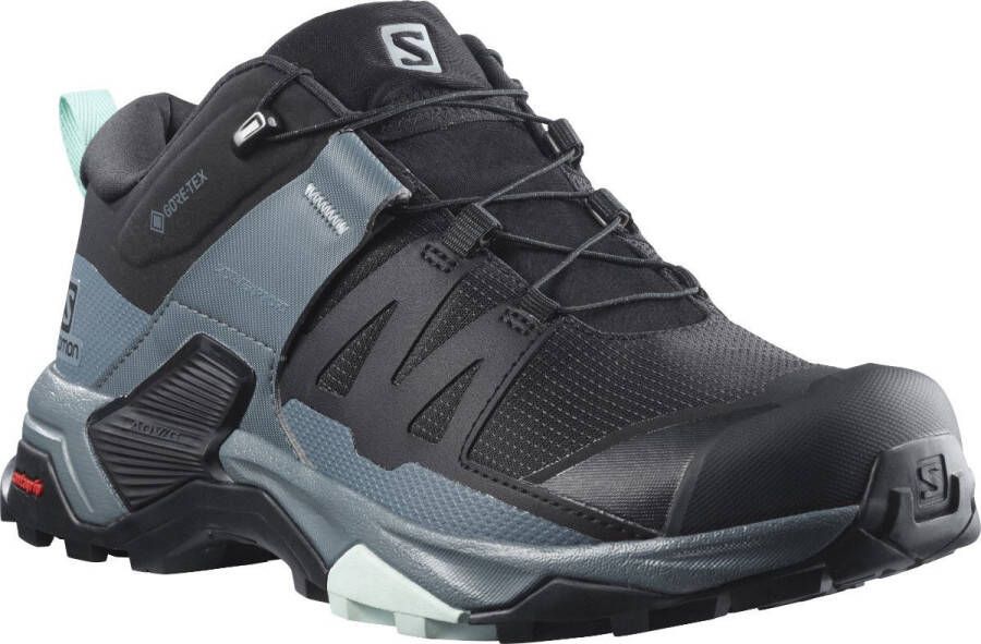 Salomon X ULTRA 4 GTX GORE-TEX Herren Wandelschoenen Outdoor Trekking Schoenen Grijs-Zwart