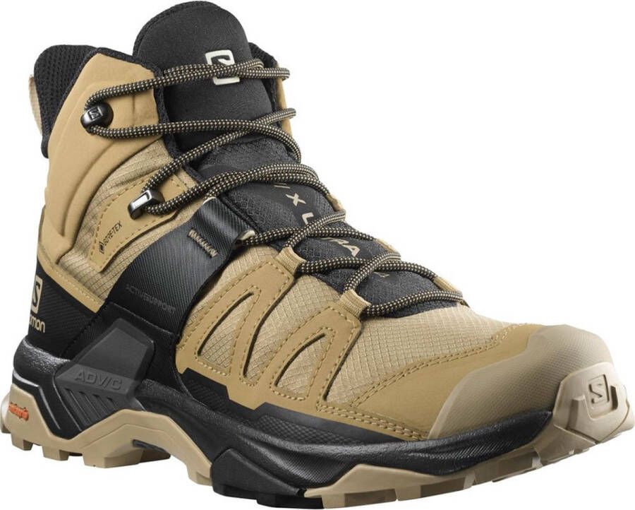 Salomon X ULTRA 4 MID GTX GORE-TEX Heren Wandelschoenen Trekking Schoenen Beige