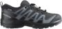 Salomon Kid's XA Pro V8 Waterproof Multisportschoenen grijs zwart - Thumbnail 1