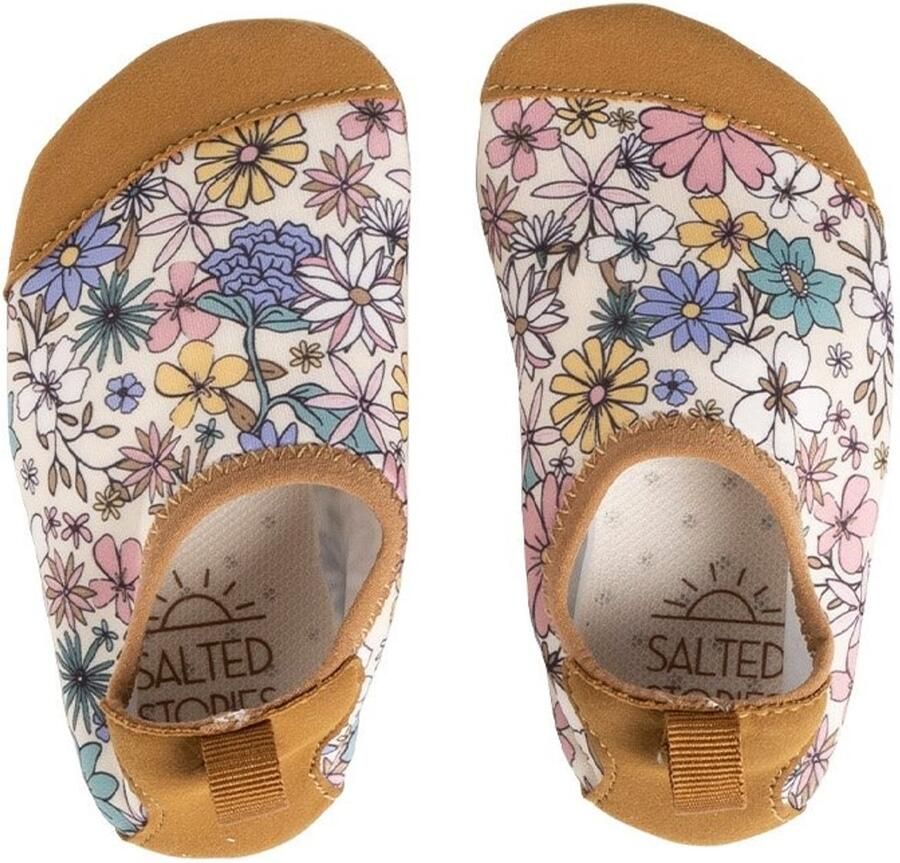 Salted Stories zomer waterschoenen meisjes multi Sparkly Fleurs