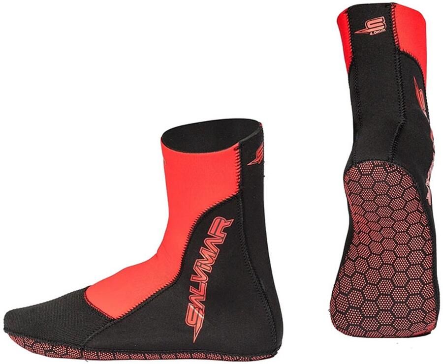 Salvimar Calzari Fit Pro 4 Mm Duikbooties Oranje