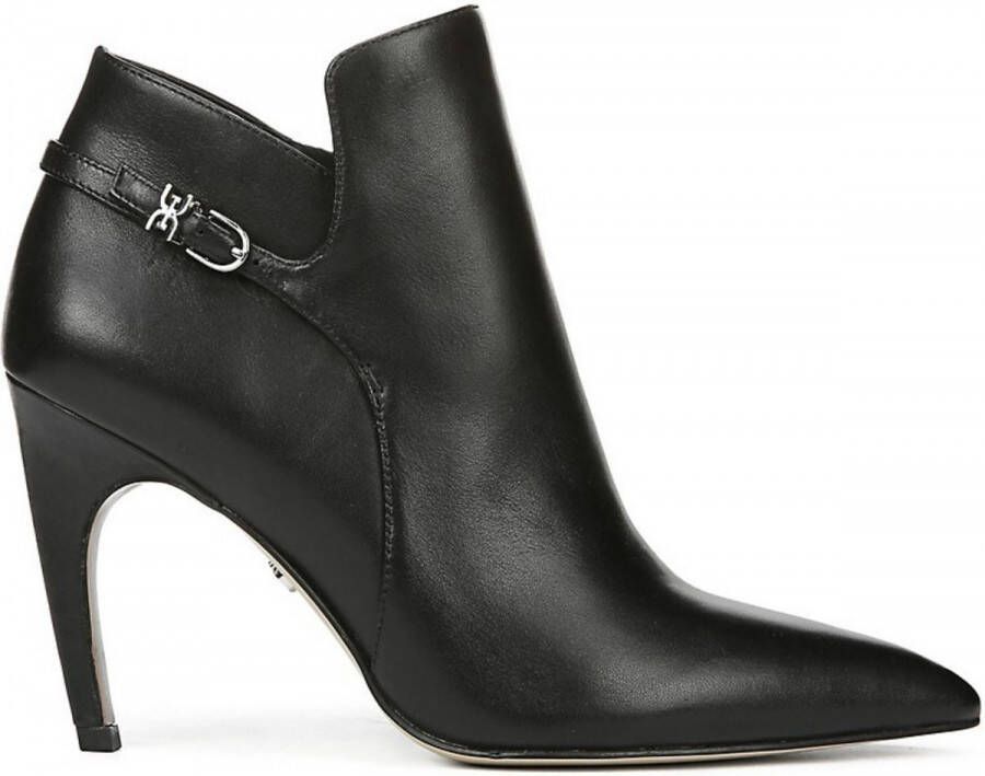 Sam Edelman Fiora Enkellaarsjes Modena Calf 9 Zwart Leer