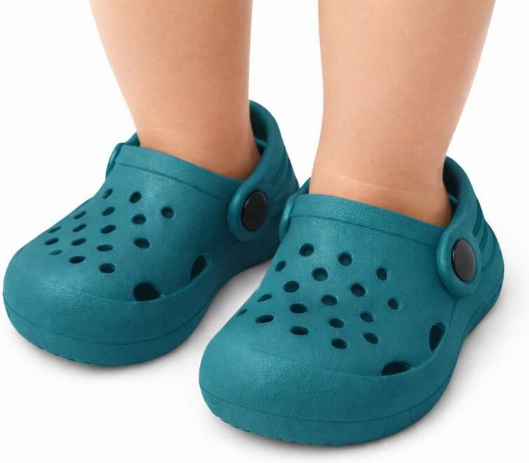 San Marque Kinderen klompen Tuinklompen Baby Peuter & Kleuters n Kinder clogs Kinderslippers Tuinschoenen kids Waterschoenen Badslippers kinderen |Camping Strand schoenen kind |EVA lichtgewicht | & Clogs |Turquoise