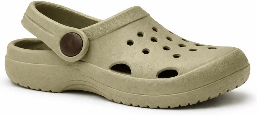 San Marque Kinderen klompen Tuinklompen Peuter & Kleuters n Kleuren Kinderclogs Kinderslippers Tuinschoenen kids Waterschoenen badslippers kinderen Camping & strandschoenen kind EVA lichtgewicht & clogs Khaki