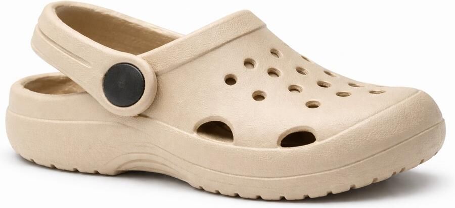 San Marque Kinderen klompen Tuinklompen Peuter & Kleuters n Kleuren Kinderclogs Kinderslippers Tuinschoenen kids Waterschoenen badslippers kinderen Camping & strandschoenen kind EVA lichtgewicht & clogs Beige