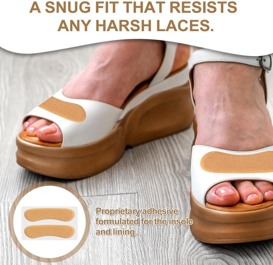 Sandaal Riem Kussen Strips 6 Paren voor Comfort en Grip