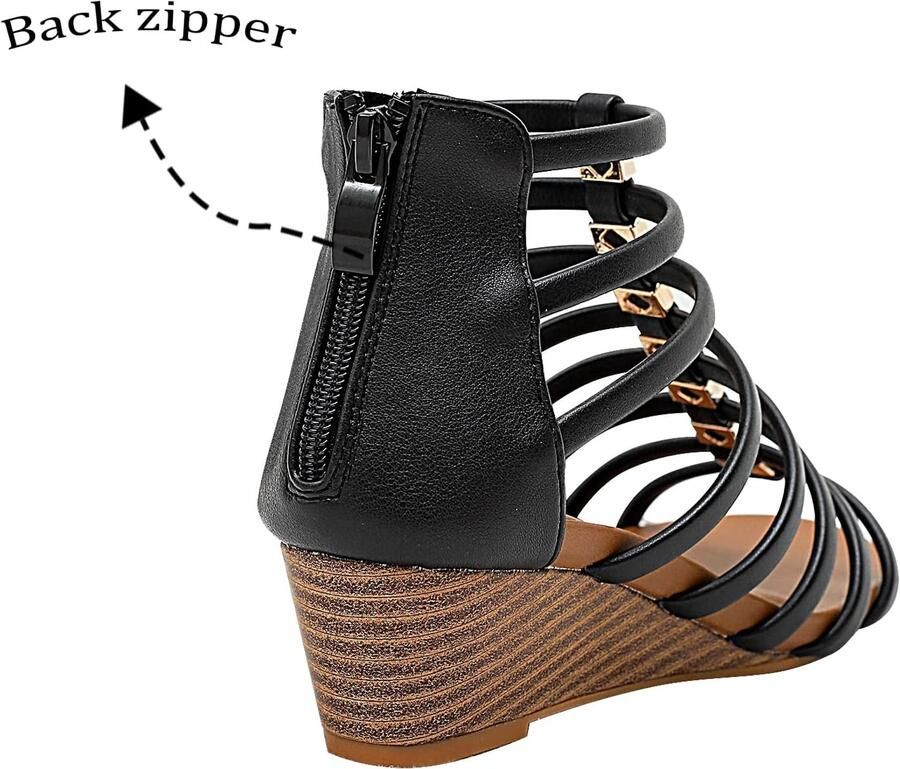 Sandalen met hak zilver