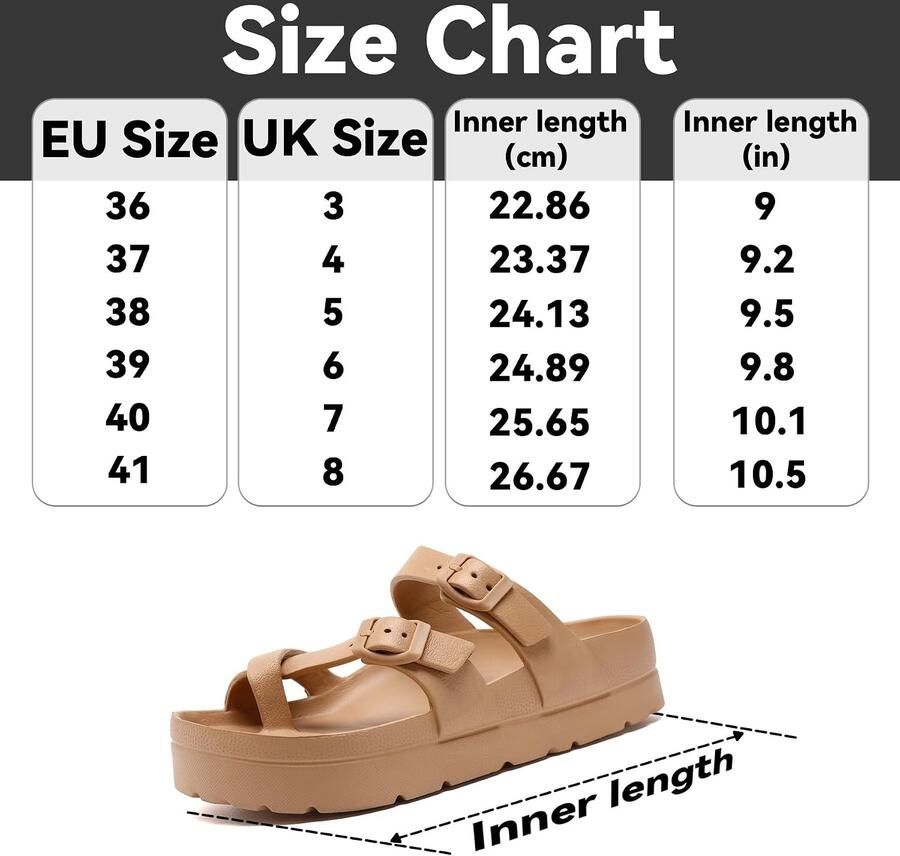 Sandalen met verstelbare sluiting en dikke zolen