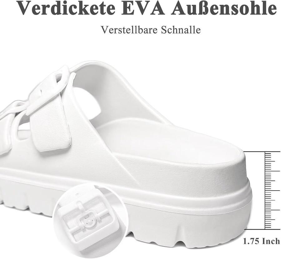 Sandalen met voetboogondersteuning verstelbare riem comfortabel en licht