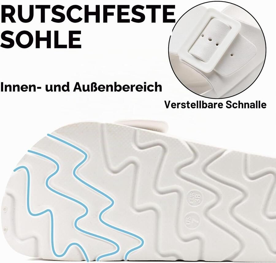 Sandalen voor dames zomer orthopedisch comfortabel dikke zolen platform verstelbare sluiting