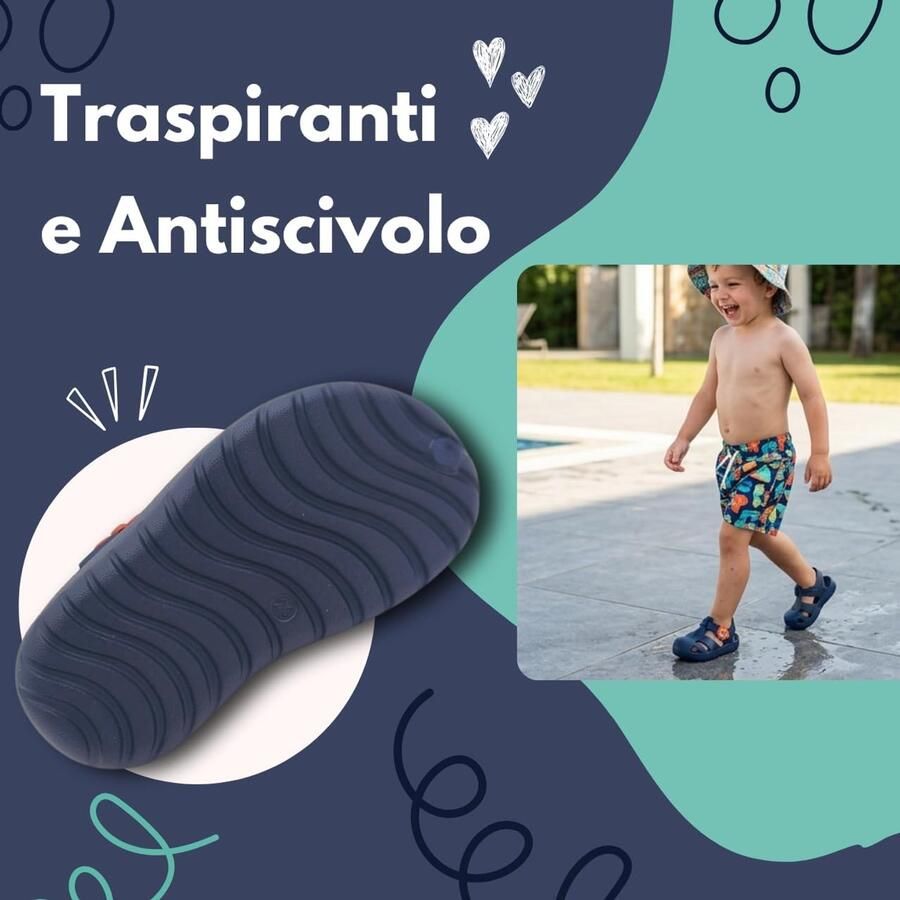Sandalen voor en van rubber strand schoenen zomerschuinen voor kinderen