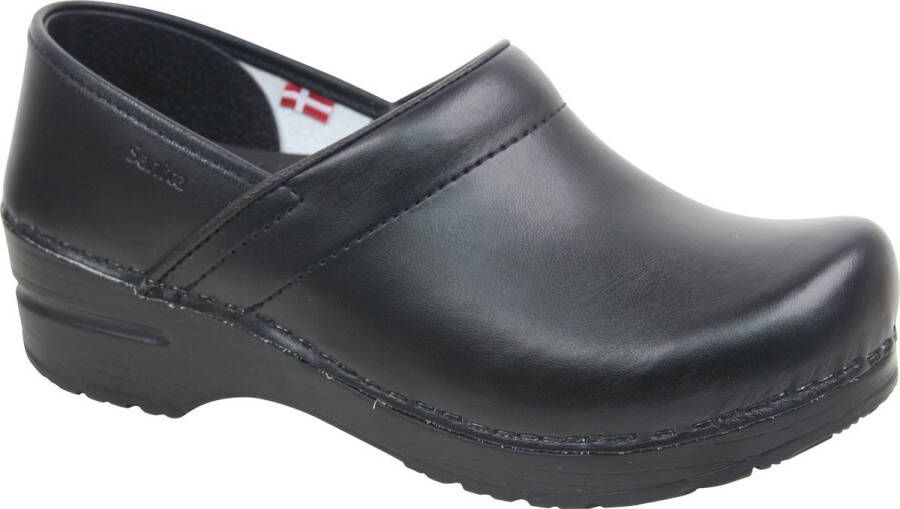 Sanita Comfortwear Sanita Geschlossener Clog Original-Prof. Pu Black