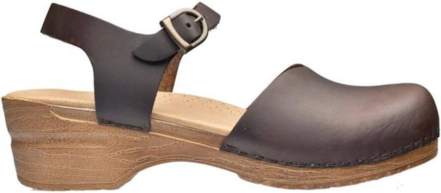 Sanita Damen Sandale Original-Sansi Sandal Antique Brown