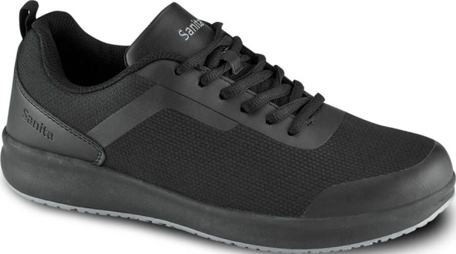 Sanita lage werkschoen Concave 204024 O1 Zwart