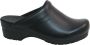 Sanita Damen Offener Clog Original-Sonja Pu Open Black - Thumbnail 5