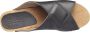 Sanita Wood-Kelo Square Flex Sandal ZWART - Thumbnail 1