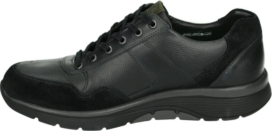 Mephisto AMORY VELSPORT SANO Vrije tijdsschoenenHeren veterschoenHeren sneakersCasual Zwart - Foto 4