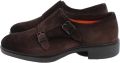 SANTONI Nette Schoenen Heren Sue 2gespschoen Suède Bruin - Donkerbruin