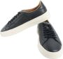 SANTONI Sneakers Heren Mbgt21967 Maat: 8 Materiaal: Leer Kleur: Blauw - Thumbnail 1