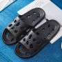Sara Shop Slippers Zwmbad Slipper -Zomer Slipper met gaatjes zwembad slippers zwembad slippers douche slippers Zwart - Thumbnail 2