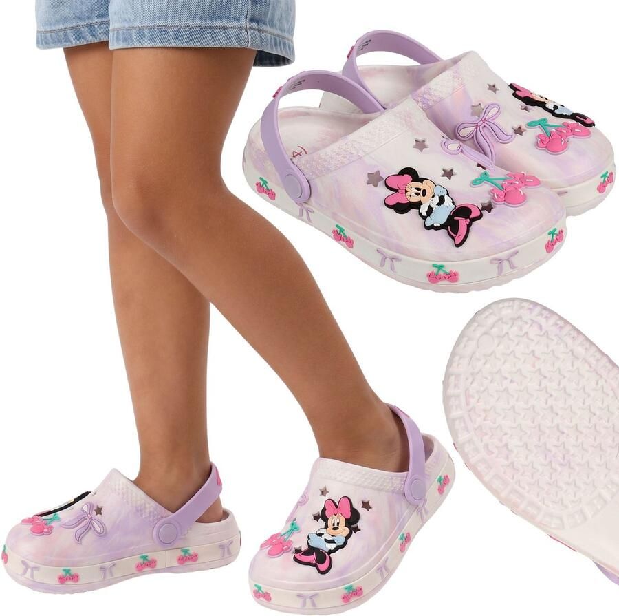 Sarcia.eu DISNEY Minnie Mouse Schuimrubberen badslippers voor meisjes dikke EVA-zool lichte slippers voor meisjes