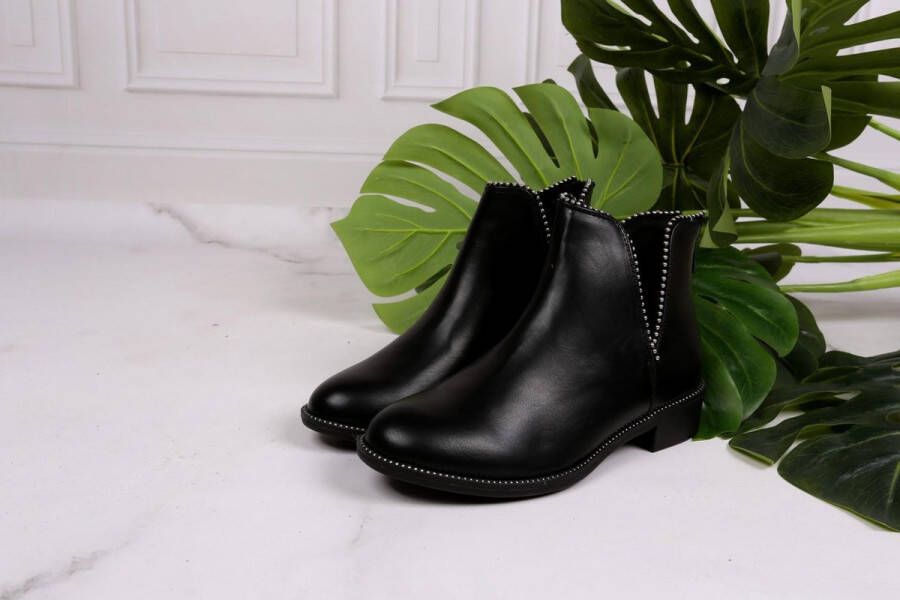 Sarcia.eu Zwarte laarzen met VICES-uitsparingen - Foto 2