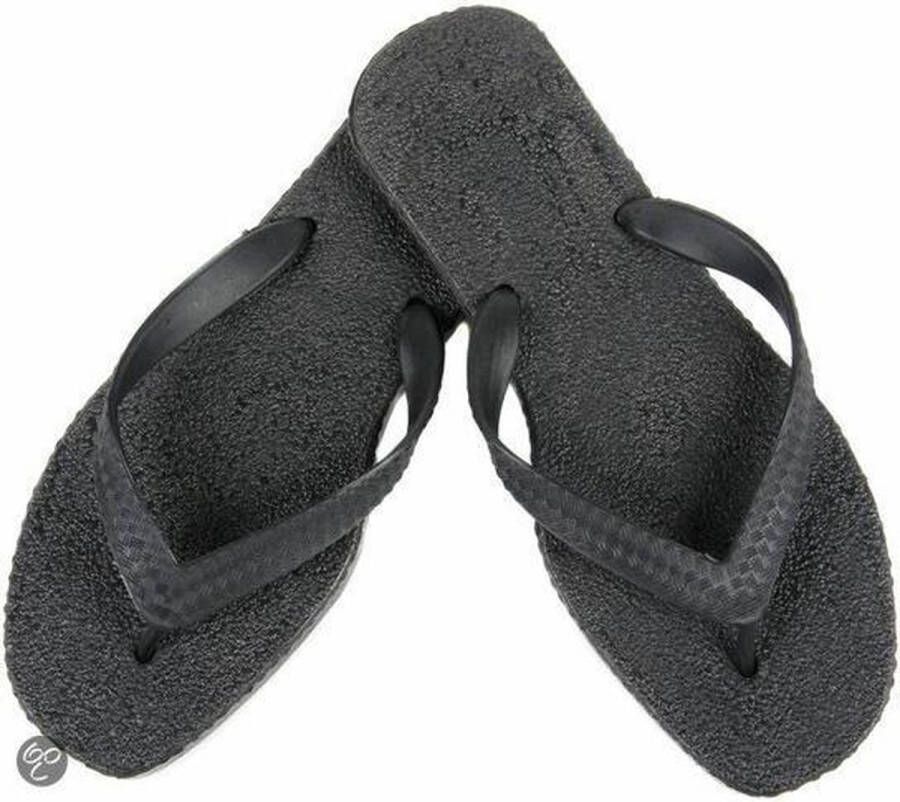 Sarraizienne teenslipper zwart zwart