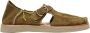 Satorisan Benirras Premium Plat Sandalen Unisex Plat Leer Sandalen Kleur Mojave - Thumbnail 1