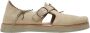 Satorisan Benirras Premium Plat Sandalen Unisex Plat Leer Sandalen Kleur String - Thumbnail 1