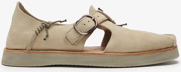 Satorisan Benirras Premium Plat Sandalen Unisex Plat Leer Sandalen Kleur String