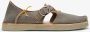 Satorisan Benirras Premium Plat Sandalen Unisex Plat Leer Sandalen Kleur Algue - Thumbnail 1