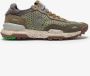 Satorisan Chacrona Laser Premium Casual Sneakers Unisex Vintage Leer Sneakers Kleur Wild Grass - Thumbnail 1