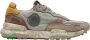 Satorisan Chacrona Linen Casual Sneakers Mannen Vintage Leer en linnen Sneakers Kleur Concrete Grey - Thumbnail 1