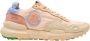 Satorisan Chacrona Linen Casual Sneakers Vrouwen Vintage Leer en linnen Sneakers Kleur Creamy Peach - Thumbnail 1